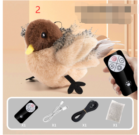 Plush Bird Pet Toy